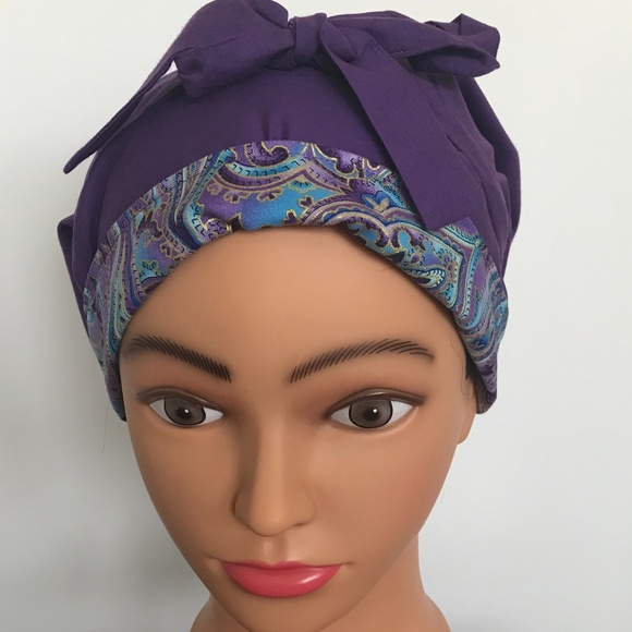 Scrub CAP/HAT *Reversible *Long Ties NWOT - Picture 8 of 14